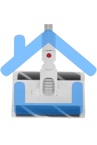 Пылесос вертикальный Deerma VC55 белый, питание от аккумулятора, 130 Вт, уборка сухая, пылесборник 0.3 л, работа от АКБ max 20 мин