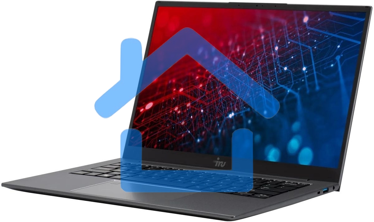Ноутбук IRU Planio 14INP N-series N100 8Gb SSD256Gb Intel UHD Graphics 14