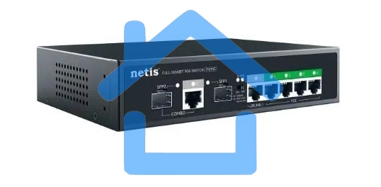 Коммутатор Netis P107GS 7PORT 10/100/1000M POE