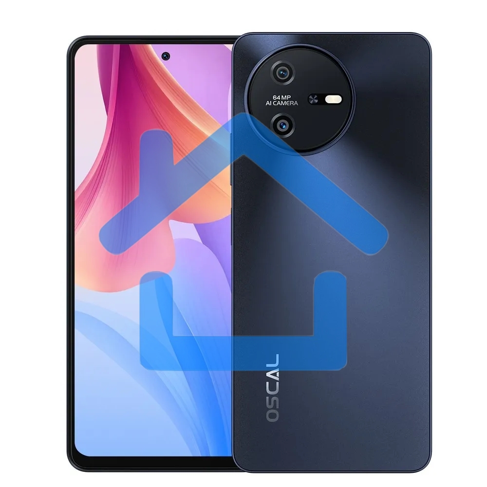 Смартфон OSCAL Tiger 12, 8/128Gb, серый