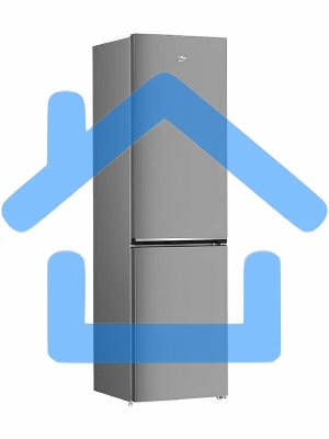 Холодильник Beko B1RCSK402G серый двухкамерный 267/113 морозилка снизу