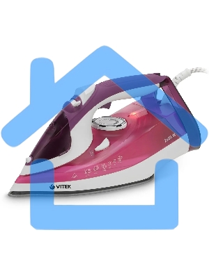 Утюг Vitek VT-8354 фиолетовый/белый