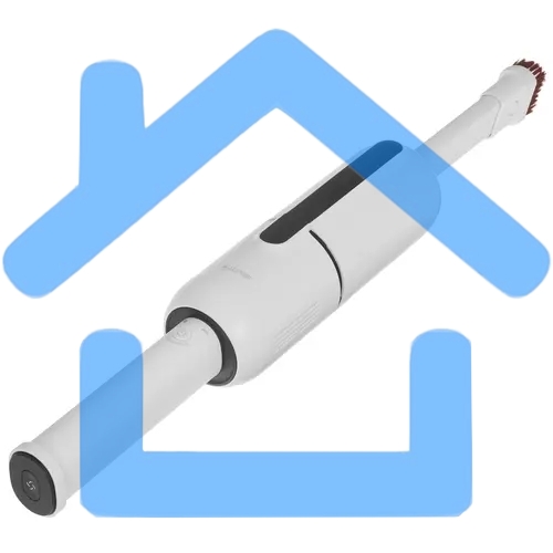 Пылесос вертикальный Deerma VC55 белый, питание от аккумулятора, 130 Вт, уборка сухая, пылесборник 0.3 л, работа от АКБ max 20 мин