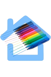 Фломастеры Silwerhof Веселые друзья 8мм 88мм, круглый корпус, вентилируемый колпачок, 12 цветов, пакет с европодвесом