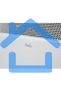 Комплект Ballu Apollo Transformer с блоком управления и шасси BEC/AT-2000-3M CS белый, 2000 Вт, 25 м2, термостат