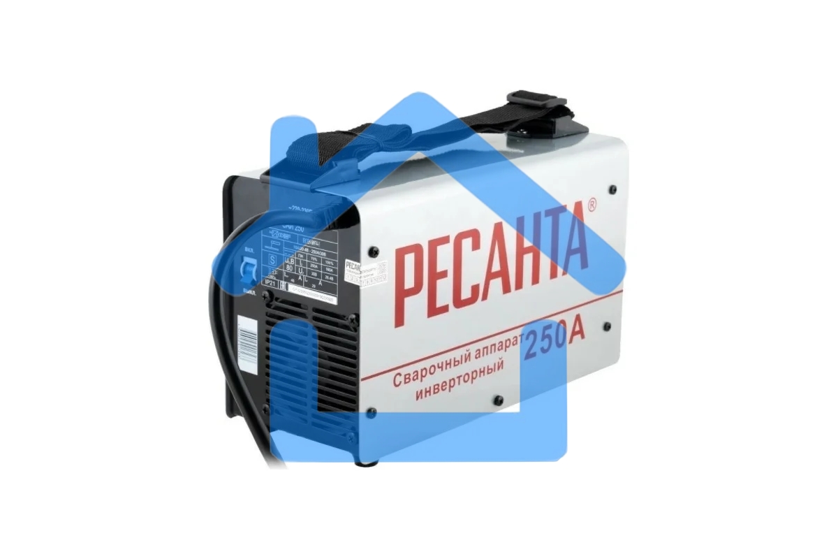 Сварочный аппарат инверторный в кейсе Ресанта САИ 250 65/23