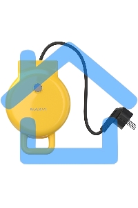 Вафельница для венских вафель Мобильный телефон Maxvi SM552P yellow