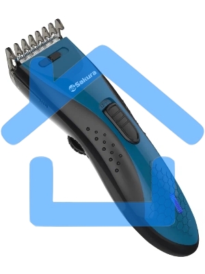 Машинка для стрижки Sakura SA-5175BL-U аккум 3-18 мм Soft Touch USB