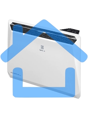 Комплект Electrolux Rapid Transformer с блоком управления и шасси ECH/R-1000 T-TUE4 белый, 1000 Вт, 15 м2, термостат, дисплей