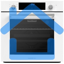 Духовой шкаф электрический Zigmund & Shtain E 153 W белый