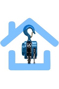 Таль цепная Stels 51947 3 т, h подъема 3 м, расстояние между крюками 500 мм