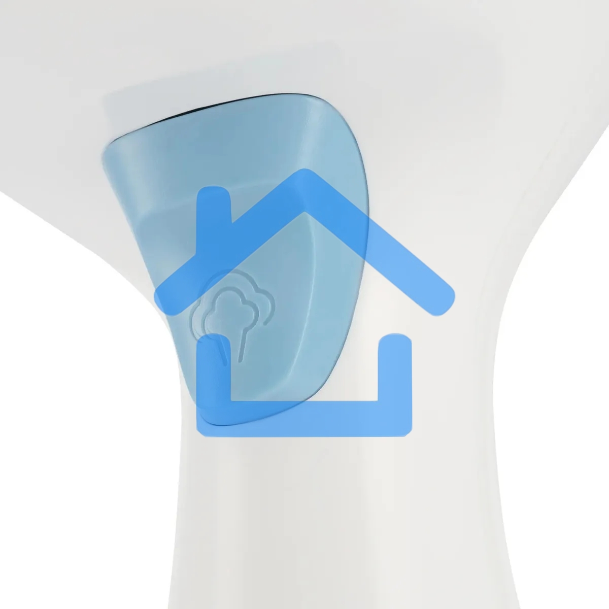 Отпариватель ручной Hyundai H-HS02125 1650Вт белый/голубой