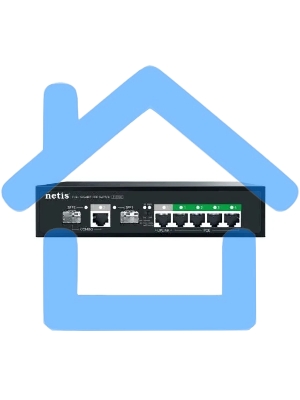 Коммутатор Netis P107GS 7PORT 10/100/1000M POE