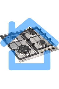 Газовая варочная панель Zigmund & Shtain G 14.6 S независимая, нержавеющая сталь