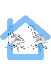 Кресло руководителя Бюрократ KB-10WALNUT/B/LEATH черный, кожа, крестовина дерево