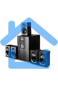 Акустическая система ELTRONIC (30-48) HOME SOUND - серебро