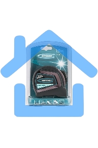 Рулетка GROSS 31126''doppelhaken'' 10м x 25мм двухсторонний зацеп нейлон двуст. шкала автоматич