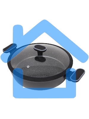 Жаровня AUFFMAN AM-3150, объем 2,9 л с крышкой 26*7 см