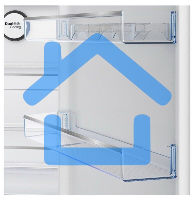 Холодильник Beko B1RCNK272W белый, двухкамерный 163/76л морозилка снизу