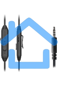 Наушники с микрофоном A4Tech Fstyler FH100i черный 1.8м накладные оголовье (FH100I)