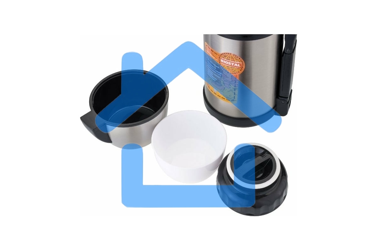 Термос Biostal NGP-1800P универсальный c ручкой