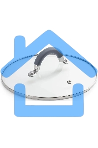 Кастрюля LARA LR02-483 BELL 22x12,5 см, 4,7 л, нержавеющая сталь 316L (хром/никель/молибден), индукционное дно, силиконовая ручка, стеклянная крышка