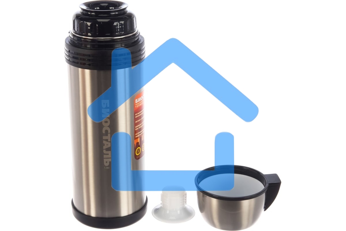 Термос Biostal NGP-1800P универсальный c ручкой