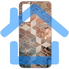 Чехол (клип-кейс) Gresso для Vivo Y53s 4G Air золотистый/синий (GR17AAAE9792)