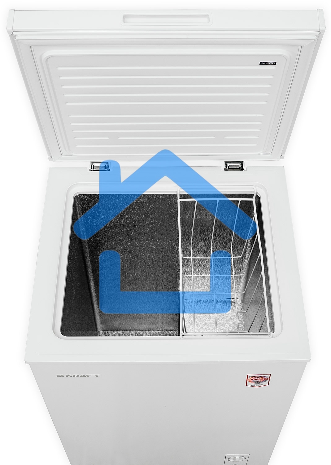 Морозильный ларь Kraft BD(W)-102QX, белый, 105л