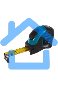 Рулетка GROSS 31113 ''schlagfest'' 5м x 25мм магн. обрез зацеп двухст. шкала нейлон покр. автомати