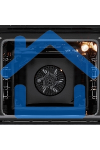 Духовой шкаф электрический встраиваемый Krona KUMMEL 60 BL черный