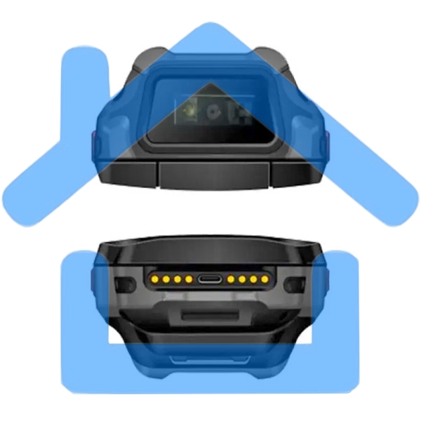 Терминал сбора данных Urovo RT40 (RT40-GS5S10E4011SN) 2D Imager Zebra SE4750 SR, 4/64 ГБ, Android 10, USB Type-C, Wi-Fi, Bluetooth, GPS, 4G (LTE), GSM, 4 