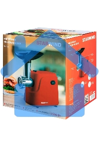 Мясорубка электрическая Starwind SMG3225 1500Вт красный