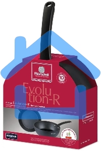 Сковорода Rondell Evolution-R RDA-796, 24см, без крышки, графитовый