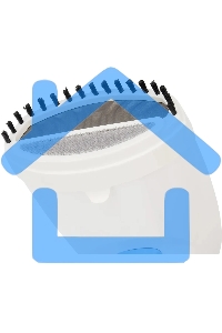 Отпариватель ручной Hyundai H-HS02125 1650Вт белый/голубой