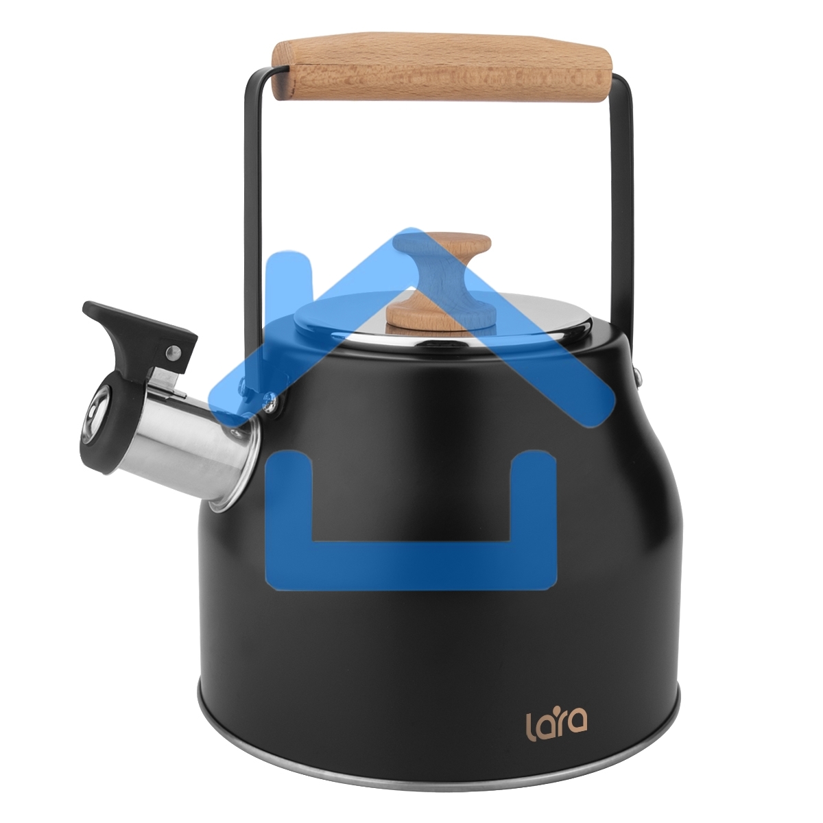 Чайник для плиты LARA LR00-87 2,3 л нержавеющая сталь