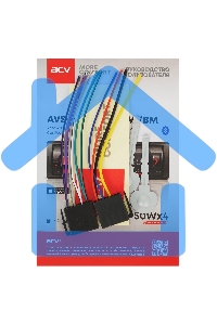 Автомагнитола ACV AVS-912BW 1DIN 4x50Вт