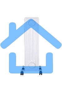 Обогреватель масляный Ресанта ОМ-7НВ (7секций) белый, 1900 Вт, 19 м2, термостат 67/3/10