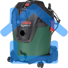 Строительный пылесос Bosch AdvancedVac20 зеленый, 300/1200 Вт, уборка сухая/влажная, пылесборник мешок/контейнер, 20 л