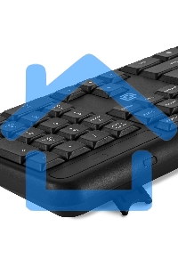 Клавиатура беспроводная Oklick K888W черный USB Multimedia (2066181)