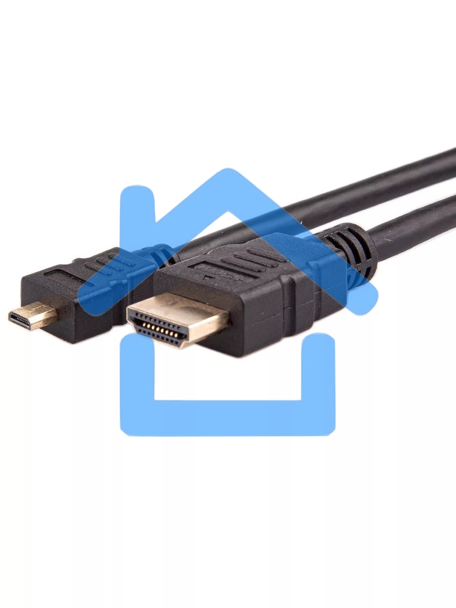 Кабель VCOM/TELECOM HDMI-19M -- MicroHDMI-19M ver 2.0+3D/Ethernet,1m Telecom <TCG206-1M>