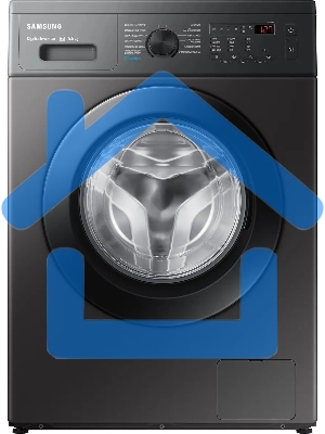 Стиральная машина Samsung WW65AG4S20CXLP темно-серый, загрузка фронтальная 6.5 кг, 1200 об/мин., класс: A