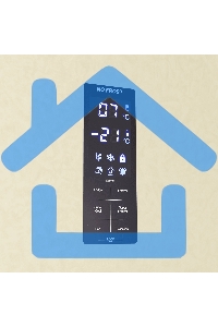 Холодильник Maunfeld MFF187NFIBG10 бежевый двухкамерный 232/98л морозилка снизу, Total No Frost
