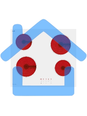 Электрическая варочная панель Evelux HEV 640 W