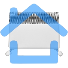 Комплект Ballu Apollo Transformer с блоком управления и шасси BEC/AT-2000-3M CS белый, 2000 Вт, 25 м2, термостат