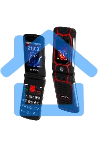 Мобильный телефон Maxvi E10ds красный