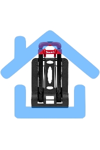 Тележка хозяйственная Matrix складная, 4 колесная, грузоподъемность 40 кг