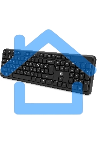 Клавиатура беспроводная Oklick K888W черный USB Multimedia (2066181)