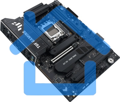 Материнская плата ASUS TUF GAMING X870E-PLUS WIFI7, AM5, AMD X870E, 4xDDR5, 4xSATA, 4xM.2, 1xPCIe 5.0 x16, 1xPCIe 4.0 x4, 1xPCIe 3.0 x1, 1xHDMI, 1x2.5Gb LAN, Wi-Fi 7, Bluetooth 5.4, 2xUSB-C 40Gbps, 3xUSB-A 10Gbps, 4xUSB-A 5Gbps, 4xUSB-A 2.0, 3x3.5 мм, 7.1