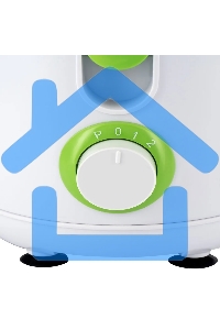 Соковыжималка центробежная Hyundai HY-JE1615 500Вт рез.сок.:400мл. белый/зеленый